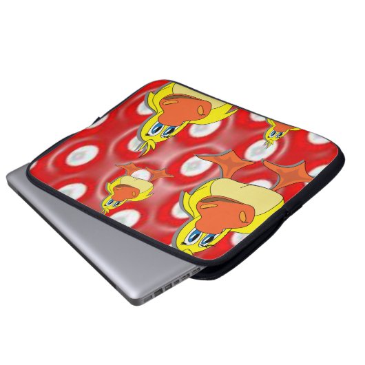 Laptop Sleeve Duck (Vorne Knopf)
