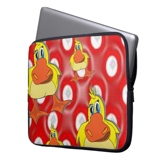 Laptop Sleeve Duck (Vorderseite Links)