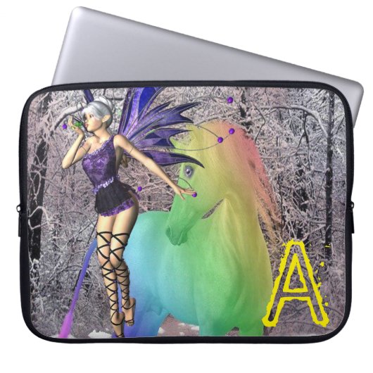 Laptop Sleeve Fairy Pony (Vorderseite)