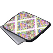 LAPTOP SLEEVE FALL - DER MAD PLATTER (Vorne Knopf)