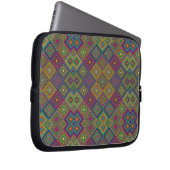 Laptop sleeve featuring a colorful (Vorne Rechts)