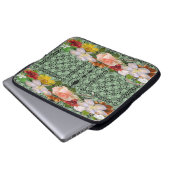 Laptop Sleeve Floral (Vorne Knopf)