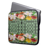 Laptop Sleeve Floral (Vorderseite Links)