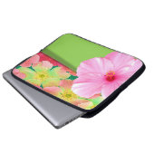 Laptop Sleeve Floral (Vorne Knopf)