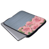 Laptop Sleeve Floral (Vorne Knopf)