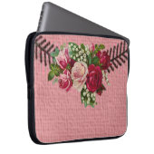 Laptop Sleeve Floral (Vorne Rechts)