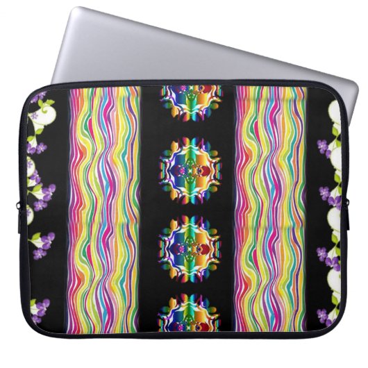 Laptop Sleeve Floral (Vorderseite)