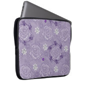 Laptop Sleeve Floral (Vorne Rechts)