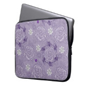 Laptop Sleeve Floral (Vorderseite Links)
