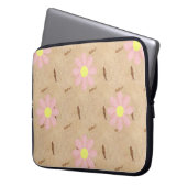 Laptop Sleeve Floral (Vorderseite Links)
