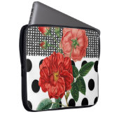 Laptop Sleeve Floral (Vorne Rechts)