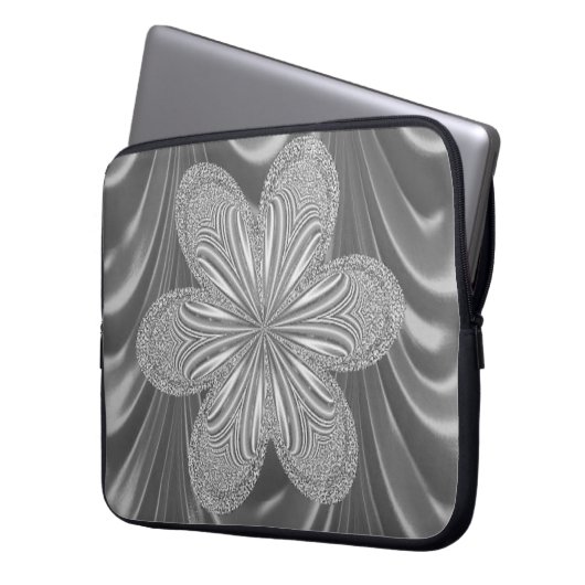 Laptop Sleeve Floral (Vorderseite Links)