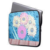 Laptop Sleeve Floral (Vorderseite Links)