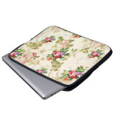 Laptop Sleeve Floral (Vorne Knopf)