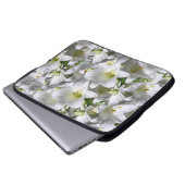 Laptop Sleeve Floral (Vorne Knopf)