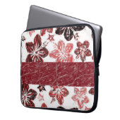 Laptop Sleeve Floral (Vorderseite Links)