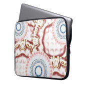 Laptop Sleeve Floral (Vorderseite Links)