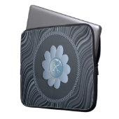 Laptop Sleeve Floral (Vorderseite Links)