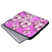 Laptop Sleeve Floral (Vorne Knopf)