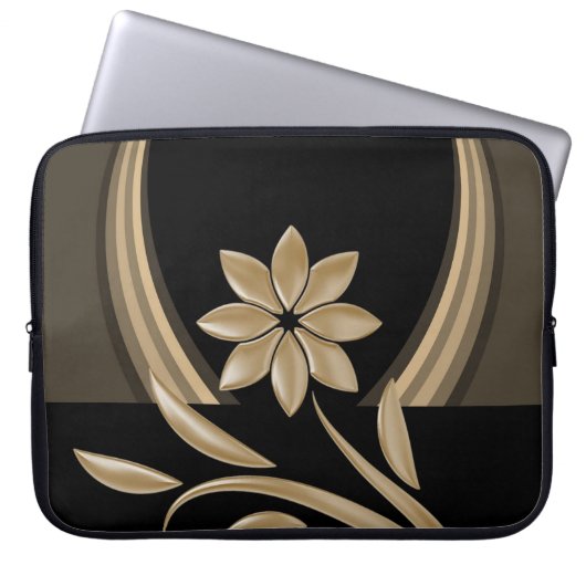 Laptop Sleeve Floral (Vorderseite)