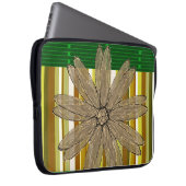 Laptop Sleeve Floral (Vorne Rechts)