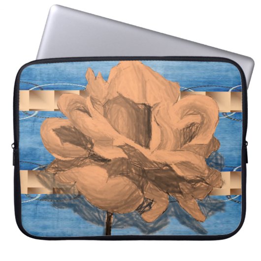 Laptop Sleeve Floral (Vorderseite)