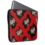 Laptop Sleeve Floral (Vorne Rechts)