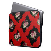 Laptop Sleeve Floral (Vorderseite Links)
