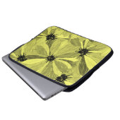 Laptop Sleeve Floral (Vorne Knopf)