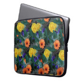 Laptop Sleeve Floral (Vorderseite Links)