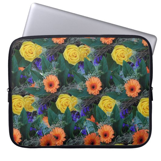 Laptop Sleeve Floral (Vorderseite)