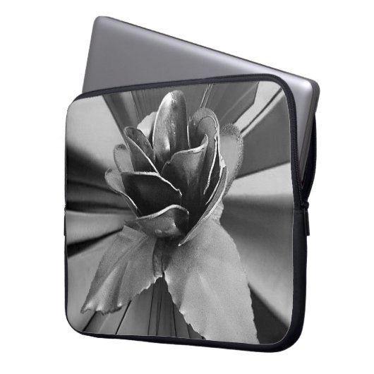 Laptop Sleeve Floral (Vorderseite Links)