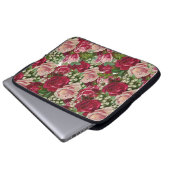 Laptop Sleeve Floral (Vorne Knopf)