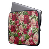 Laptop Sleeve Floral (Vorderseite Links)