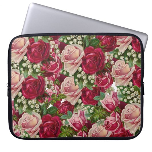 Laptop Sleeve Floral (Vorderseite)