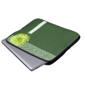 Laptop Sleeve Floral (Vorne Knopf)