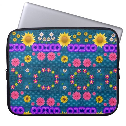 Laptop Sleeve Floral (Vorderseite)