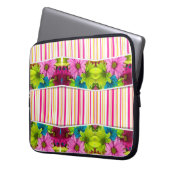 Laptop Sleeve Floral (Vorderseite Links)