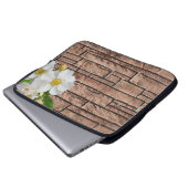 Laptop Sleeve Floral (Vorne Knopf)