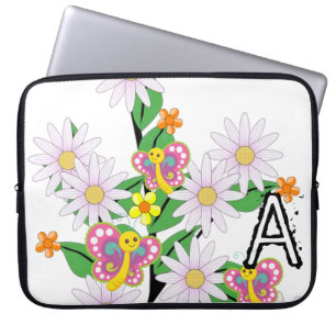 Laptop Sleeve Floral Butterfly