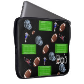 Laptop Sleeve Football (Vorne Rechts)