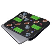 Laptop Sleeve Football (Vorne Knopf)