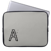 Laptop Sleeve Grau (Vorderseite)