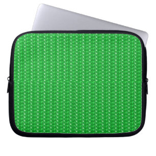 Laptop Sleeve Green Glitzer