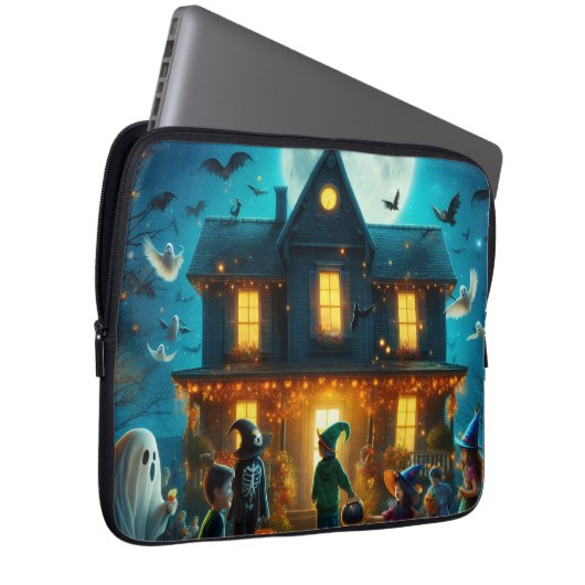 Laptop sleeve Halloween (Vorne Rechts)