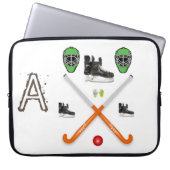 Laptop Sleeve Hockey (Vorderseite)