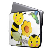 Laptop Sleeve Hummel (Vorderseite Links)