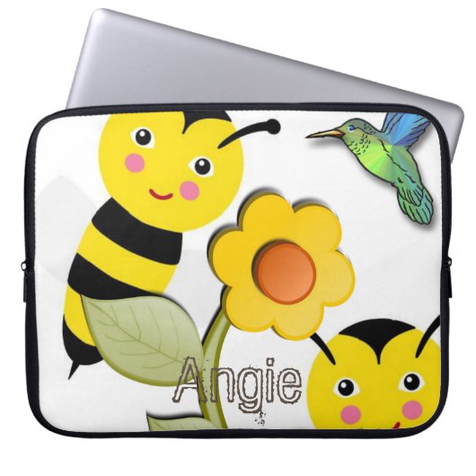 Laptop Sleeve Hummel (Vorderseite)