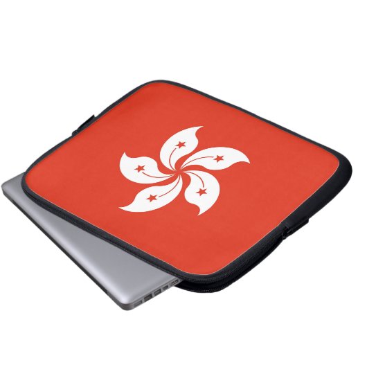 Laptop Sleeve in Hongkong (Vorne Knopf)