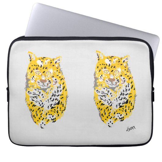 Laptop Sleeve : Jaguare's (Vorderseite)